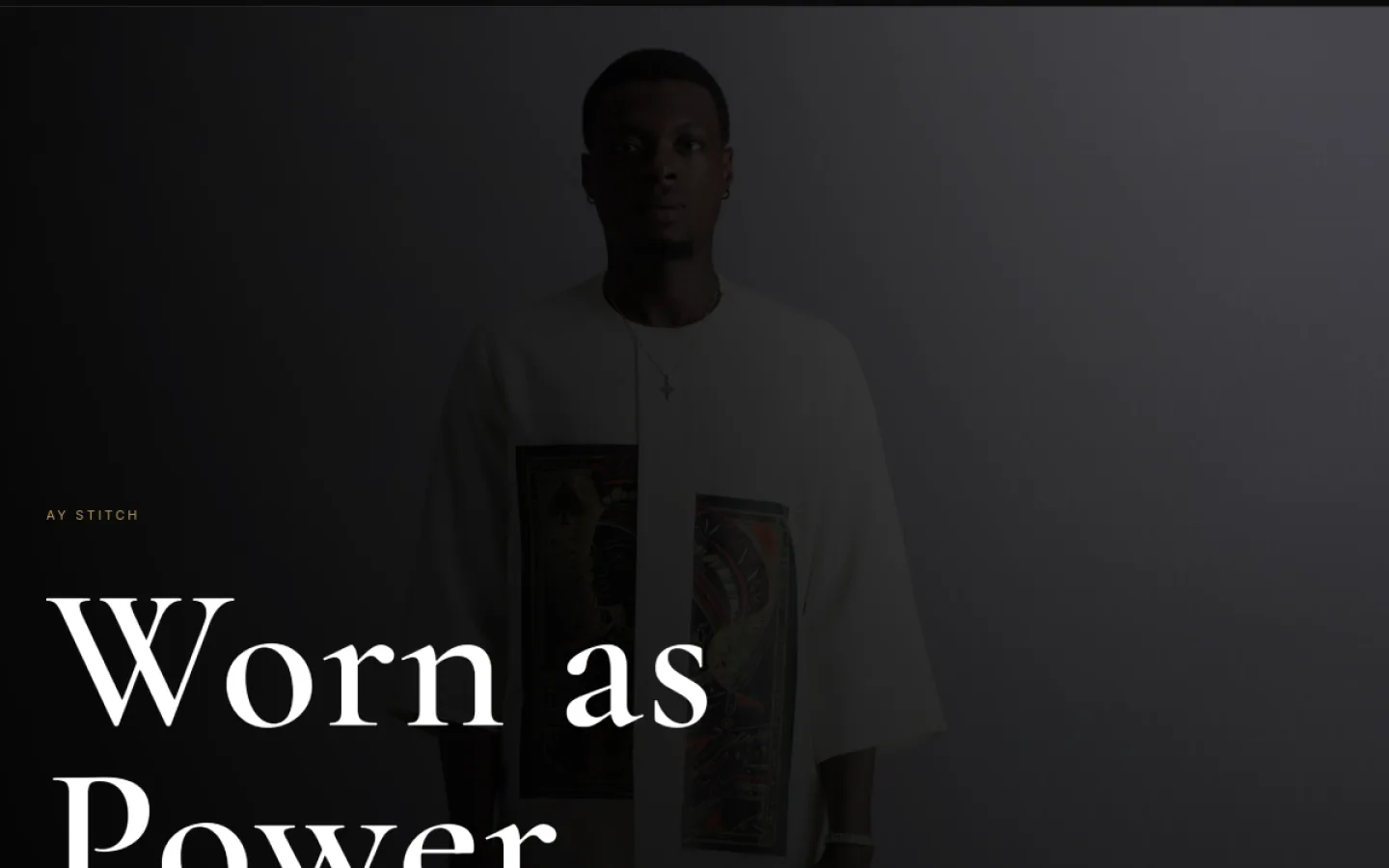 Ay Stitch website homepage